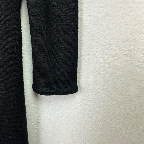 WILFRED Free Aritzia Gail Black V-neck Long Sleeve Tunic Dress XXS - Picture 8 of 9